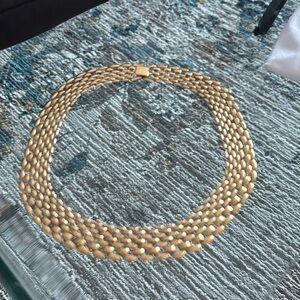 Vintage gold chain necklace